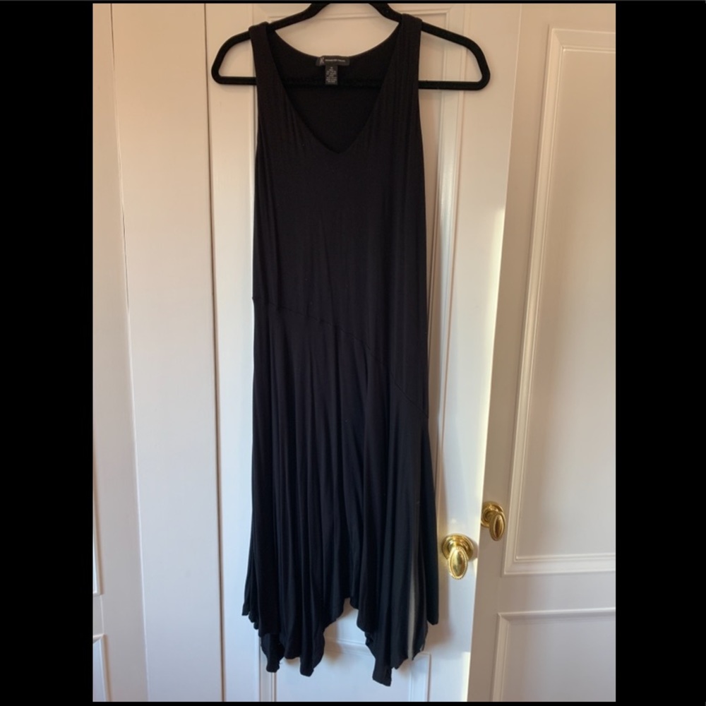 Black asymmetrical dress | INC | M